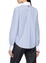 Back View - Click To Enlarge - THOM BROWNE - Striped Bow Tie Shirt