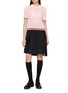 Figure View - Click To Enlarge - THOM BROWNE - Pointelle Stitch Hector Cotton Knit Top