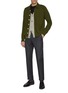 Figure View - Click To Enlarge - PT TORINO - Slim Fit Fleece Wool Pants