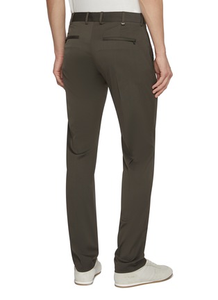 Back View - Click To Enlarge - PT TORINO - Zipped Back Pocket Active Pants