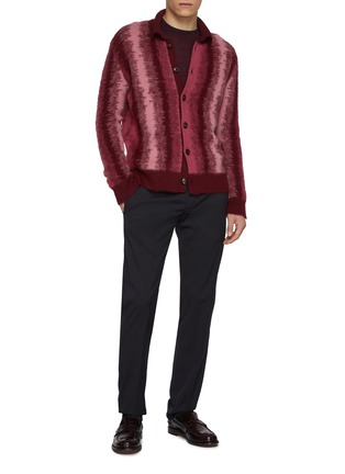 Figure View - Click To Enlarge - PT TORINO - Zipped Back Pocket Active Pants