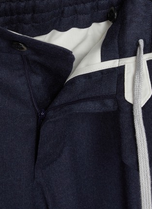  - PT TORINO - Elasticated Waist Flannel Pants