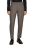 PT TORINO Pleated Front Herringbone Pants