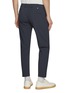 Back View - Click To Enlarge - PT TORINO - Epsilon Zippered Hem Kinetic Stretch Jersey Pants