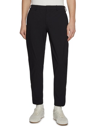 Main View - Click To Enlarge - PT TORINO - Epsilon Zippered Hem Kinetic Stretch Jersey Pants