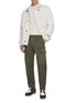 Figure View - Click To Enlarge - INCOTEX - Garment Dyed Tapered Cotton Cargo Pants