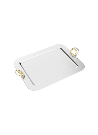 Main View - Click To Enlarge Main View - Click To Enlarge - ANNA NEW YORK - Ring Large Rectangle Serving Tray