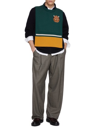 Detail View - Click To Enlarge - BAZ & FRIENDS - x CYNTHIA & XIAO Max Wool Snood