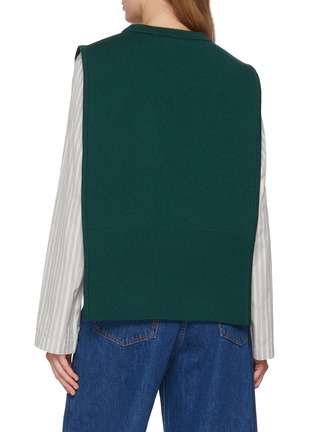 Back View - Click To Enlarge - BAZ & FRIENDS - x CYNTHIA & XIAO Max Wool Snood