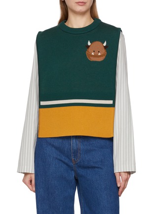 Main View - Click To Enlarge Main View - Click To Enlarge - BAZ & FRIENDS - x CYNTHIA & XIAO Max Wool Snood