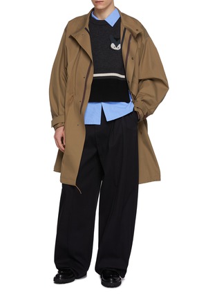 Detail View - Click To Enlarge - BAZ & FRIENDS - x CYNTHIA & XIAO Rox Wool Snood