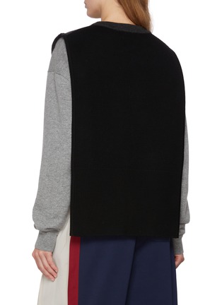 Back View - Click To Enlarge - BAZ & FRIENDS - x CYNTHIA & XIAO Rox Wool Snood