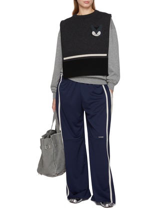 Figure View - Click To Enlarge - BAZ & FRIENDS - x CYNTHIA & XIAO Rox Wool Snood