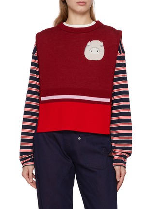 Main View - Click To Enlarge Main View - Click To Enlarge - BAZ & FRIENDS - x CYNTHIA & XIAO Baz Wool Snood