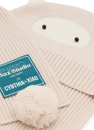 Detail View - Click To Enlarge - BAZ & FRIENDS - x CYNTHIA & XIAO Baz Wool Hat