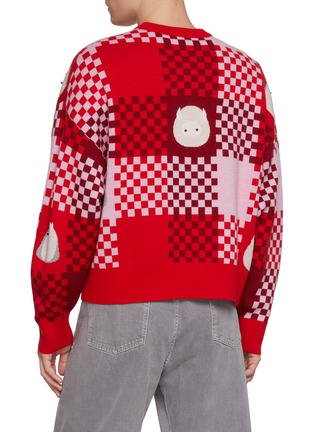  - BAZ & FRIENDS - x CYNTHIA & XIAO Baz Checkered Wool Sweater