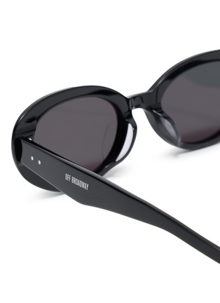Detail View - Click To Enlarge - OFF BROADWAY - Theory Acetate Aviator Sunglasses