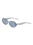 OFF BROADWAY Theory Acetate Oval Sunglasses