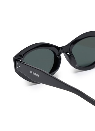 Detail View - Click To Enlarge - OFF BROADWAY - Theory Acetate Aviator Sunglasses