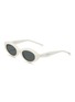 OFF BROADWAY Theory Acetate Aviator Sunglasses