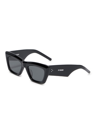 Main View - Click To Enlarge - OFF BROADWAY - Meal Deal Acetate Square Sunglasses