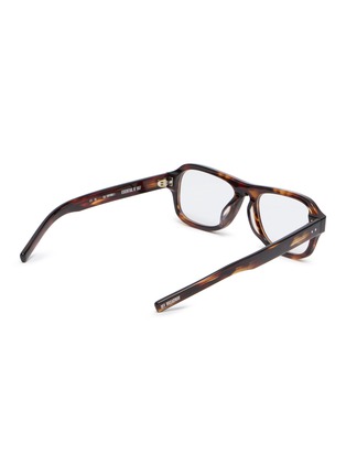 Figure View - Click To Enlarge - OFF BROADWAY - Essential Acetate Oval Optical Glasses