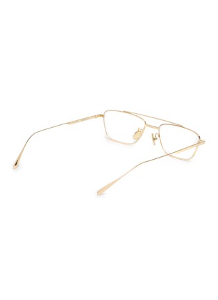 Figure View - Click To Enlarge - OFF BROADWAY - Essential Metal Oval Optical Glasses