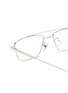 Detail View - Click To Enlarge - OFF BROADWAY - Essential Metal Oval Optical Glasses