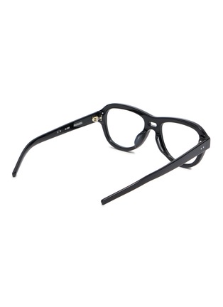 Figure View - Click To Enlarge - OFF BROADWAY - Propaganda Acetate Cat Eye Optical Glasses