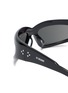 Detail View - Click To Enlarge - OFF BROADWAY - Sleek Butcher Acetate Angular Sunglasses