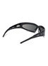 Figure View - Click To Enlarge - OFF BROADWAY - Sleek Butcher Acetate Angular Sunglasses