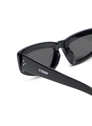 Detail View - Click To Enlarge - OFF BROADWAY - Moto Acetate Square Sunglasses