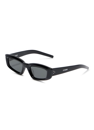 Main View - Click To Enlarge - OFF BROADWAY - Moto Acetate Square Sunglasses