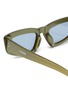 Detail View - Click To Enlarge - OFF BROADWAY - Moto Acetate Square Sunglasses