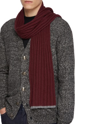 Figure View - Click To Enlarge - BRUNELLO CUCINELLI - Sciarpa Cashmere Scarf