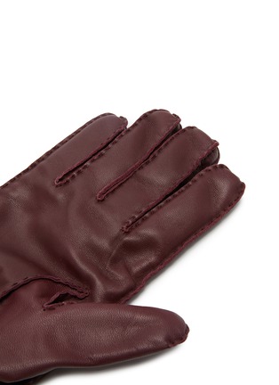 Detail View - Click To Enlarge - BRUNELLO CUCINELLI - Guanti Leather Gloves