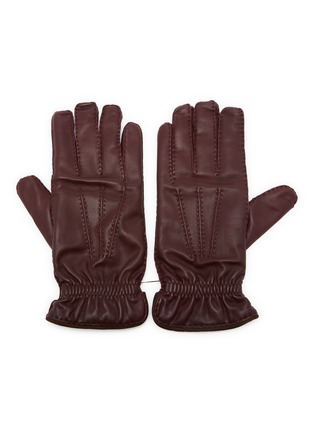 Main View - Click To Enlarge - BRUNELLO CUCINELLI - Guanti Leather Gloves