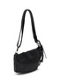 Detail View - Click To Enlarge - DISCORD YOHJI YAMAMOTO - Ribbon Leather Crossbody Bag