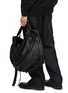 Front View - Click To Enlarge - DISCORD YOHJI YAMAMOTO - Ribbon Leather Tote Bag