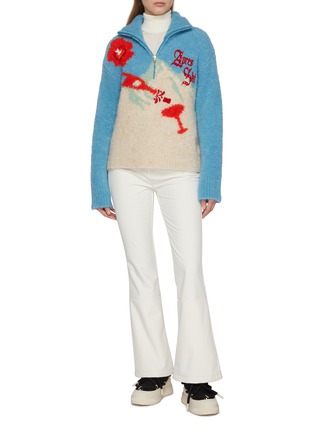 Figure View - Click To Enlarge - WE NORWEIGIANS - X Markarian Bouclé Knit Sweater