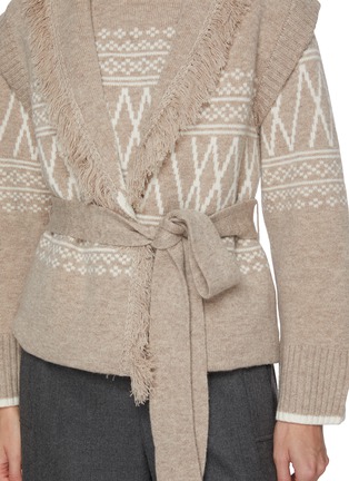  - WE NORWEIGIANS - Setesdal Belted Cashmere Wool Knit Vest