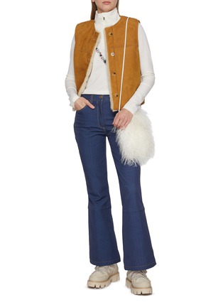 Figure View - Click To Enlarge - WE NORWEIGIANS - X Markarian Embroidered Zipped Sweater