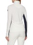 Back View - Click To Enlarge - WE NORWEIGIANS - Voss Long Sleeve Chevron Zipped Top