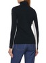 Back View - Click To Enlarge - WE NORWEIGIANS - Voss Long Sleeve Chevron Zipped Top