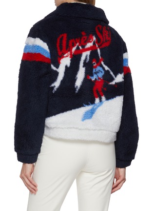 Back View - Click To Enlarge - WE NORWEIGIANS - Snowmass Jacquard Wool Blend Jacket