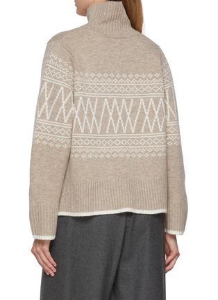 Back View - Click To Enlarge - WE NORWEIGIANS - Setesdal Cashmere Wool Knit Sweater