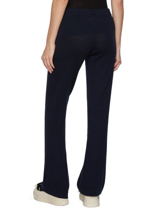 Back View - Click To Enlarge - WE NORWEIGIANS - Geilo Belted Wool Knit Pants