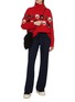 Figure View - Click To Enlarge - WE NORWEIGIANS - Geilo Belted Wool Knit Pants