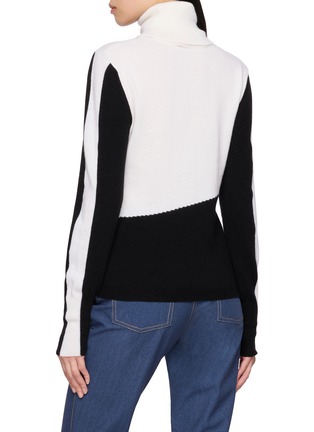 Back View - Click To Enlarge - WE NORWEIGIANS - X Markarian Après Wool Cashmere Knit Ski Sweater