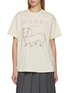 Main View - Click To Enlarge - MARDI MERCREDI - Dachshund Print Cotton Jersey T-Shirt